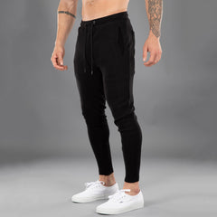 Pantalones deportivos casuales para hombre Algodón Skinny Stretch