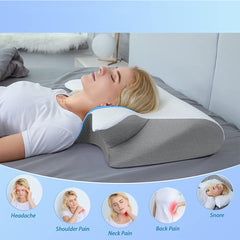 Almohada con memoria para dormir en casa Soporte cervical