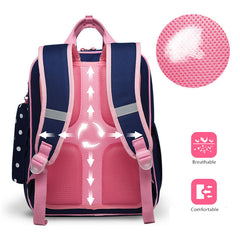 Estilo Completo: Mochila Escolar Premium con Estuche Incluido en una Variedad de Colores Vibrantes