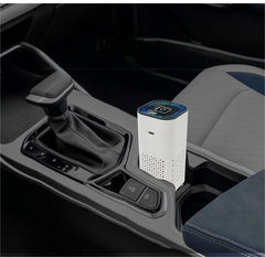 Purificador de aire portátil para coche, generador de iones negativos, elimina el polvo de formaldehído, humo, ambientador, lavadora para el hogar y el coche