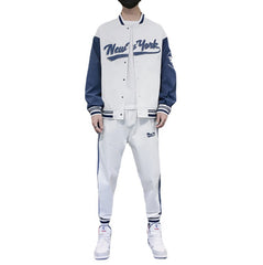 Traje de béisbol deportivo casual Traje estampado de dos piezas Ropa de hombre