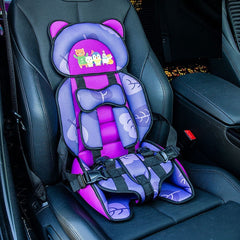 ¡Asiento de Seguridad para Niños! 🚗👶 Silla de Comedor Cómoda para Coche 🌟 Asiento de Seguridad para Bebés, Extraíble y Lavable 🧼