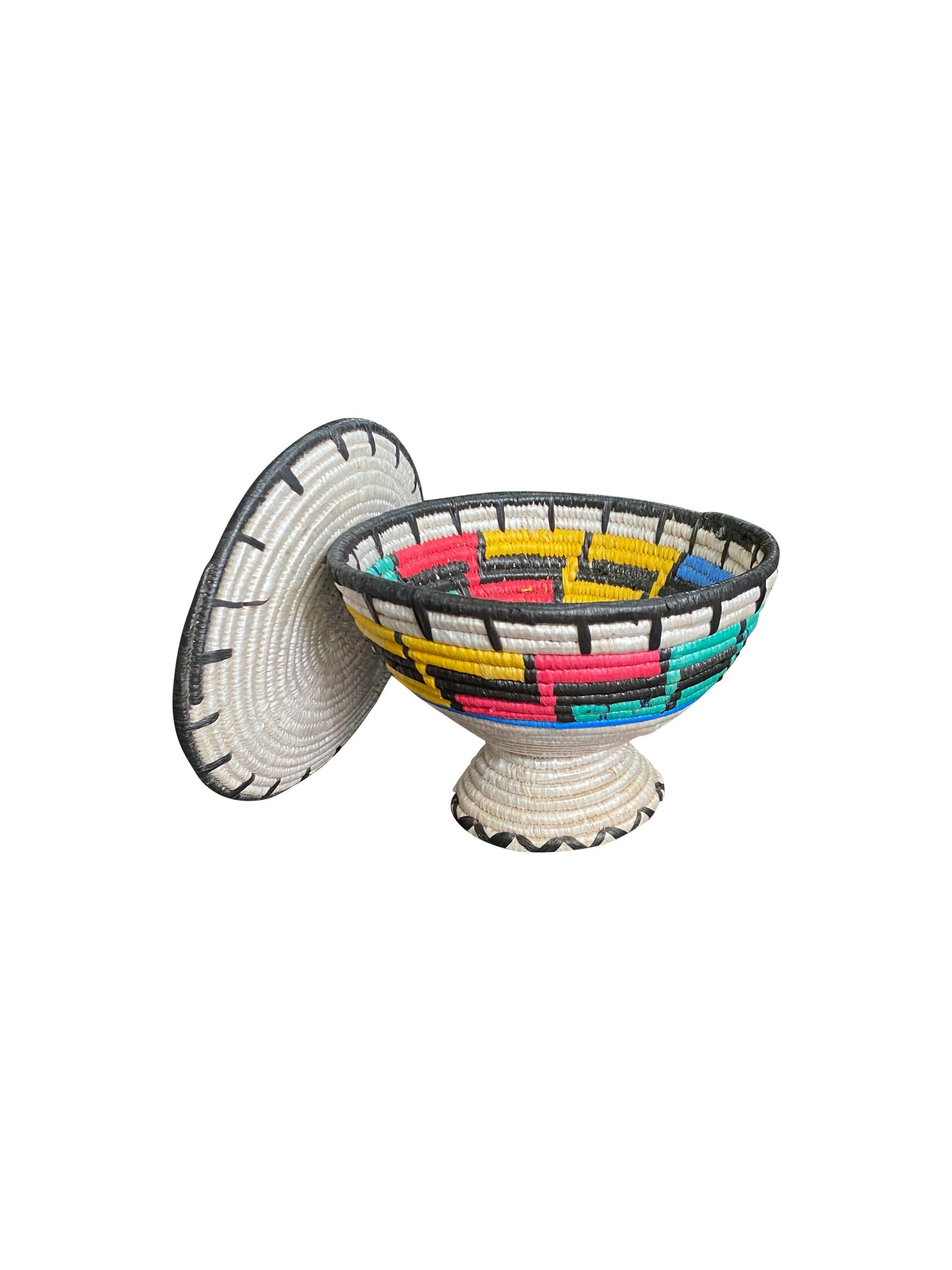 "Heritage Living" Handgeflochtene Aufbewahrungsbox aus Ghana