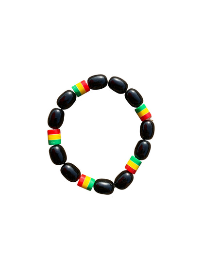 "African Heritage Bead Bundle" 3er-Set handgefertigte Armbänder aus Ghana