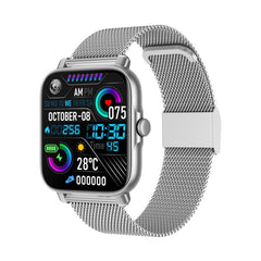 Controla tu día con un toque: Reloj inteligente GT30 con pantalla táctil completa y Bluetooth para llamadas