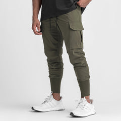 Pantalones casuales de ejercicio para hombres musculosos Fitness delgados