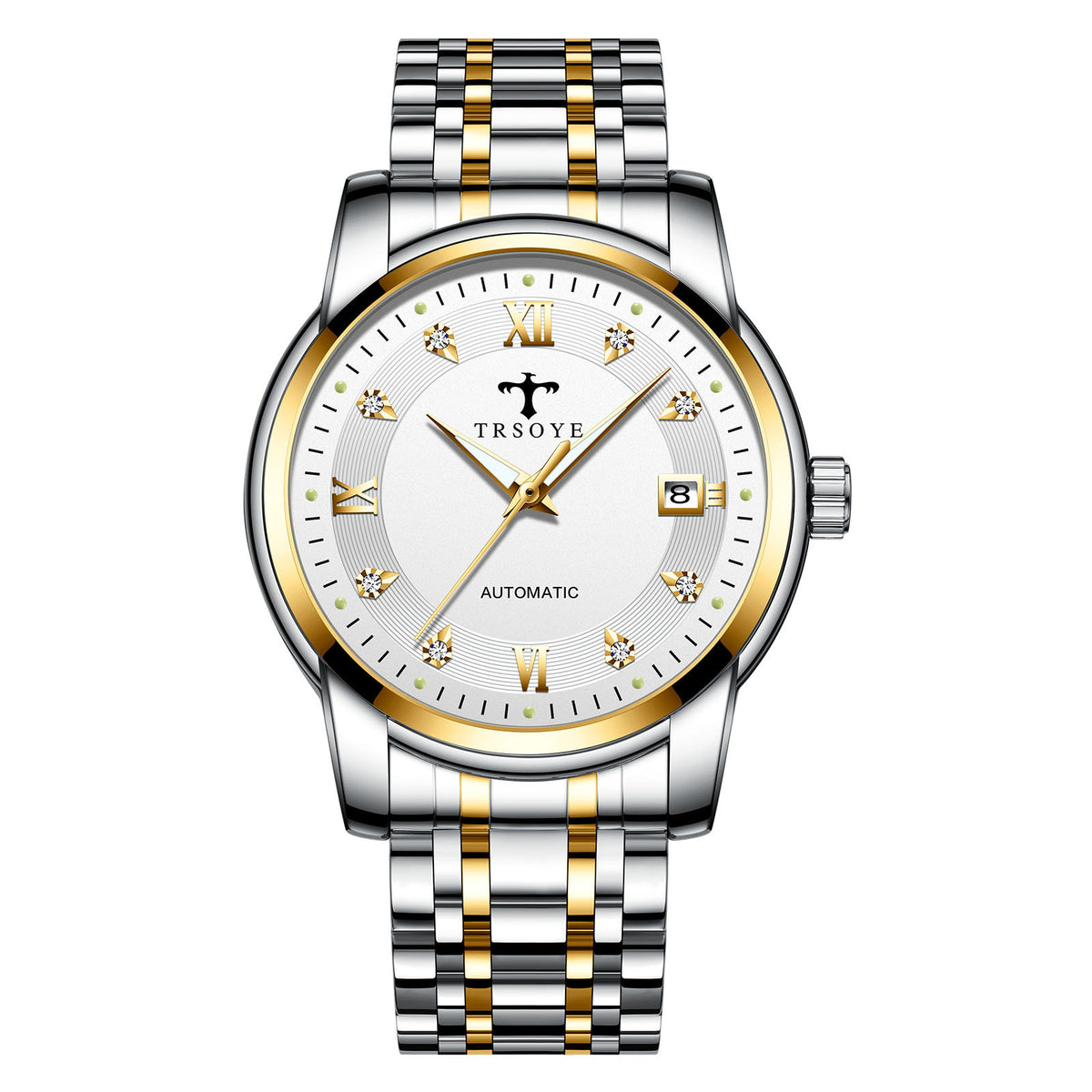 Hazte con Elegancia y Prestigio! Reloj de Negocios Mecánico Automático, Resistente al Agua | ¡Entrega Exprés