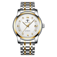 Hazte con Elegancia y Prestigio! Reloj de Negocios Mecánico Automático, Resistente al Agua | ¡Entrega Exprés