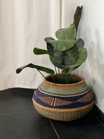 KATANGA woven plants baskets, storage basket, decorative basket.