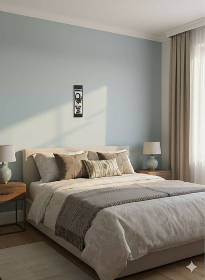 "Sankofa Lernen aus der Vergangenheit" Handgefertigtes Wandobjekt aus Ebenholz aus Ghana (43×12cm)