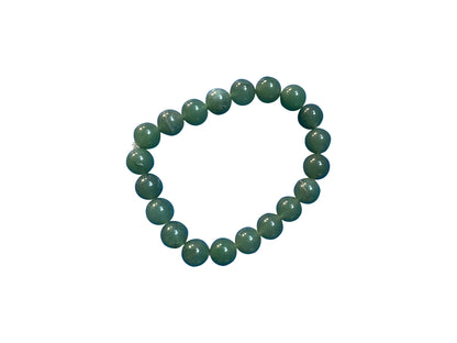 „Jade Flow“ Heilstein-Armband | Sanfter Halbedelstein-Armschmuck für innere Ruhe, Schutz & Balance (Unikat)