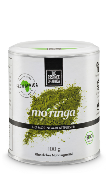 Bio-Moringapulver aus Gambia und Namibia (100g) – 100% reines Superfood | africrops! GmbH