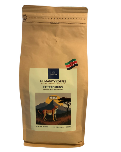 FILTER RÖSTUNG – AA+ SPECIALTY BOHNEN – KENIA 1000g