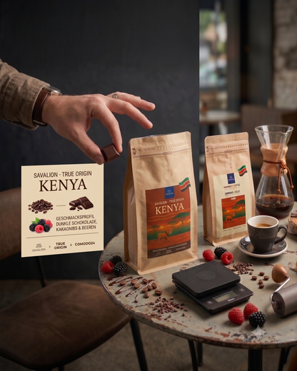 Premium Espresso Bohnen aus Kenia 250 g