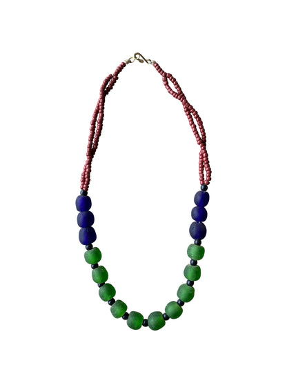 Ocean Forest Halskette inspiriert von Wasser und Erde