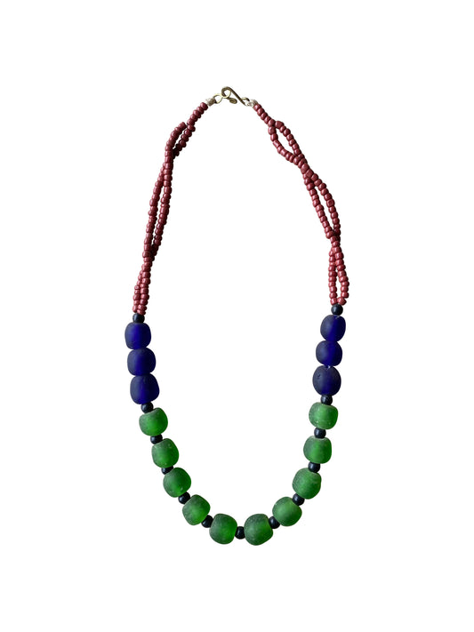 Ocean Forest Halskette inspiriert von Wasser und Erde