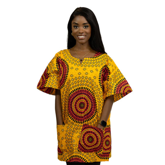 Dashiki Shirt-Kleid