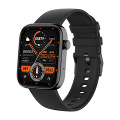 Tu compañero ideal para cada entrenamiento: Reloj inteligente resistente al agua IP67 de pantalla completa con monitor de frecuencia cardíaca deportiva