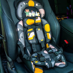 ¡Asiento de Seguridad para Niños! 🚗👶 Silla de Comedor Cómoda para Coche 🌟 Asiento de Seguridad para Bebés, Extraíble y Lavable 🧼