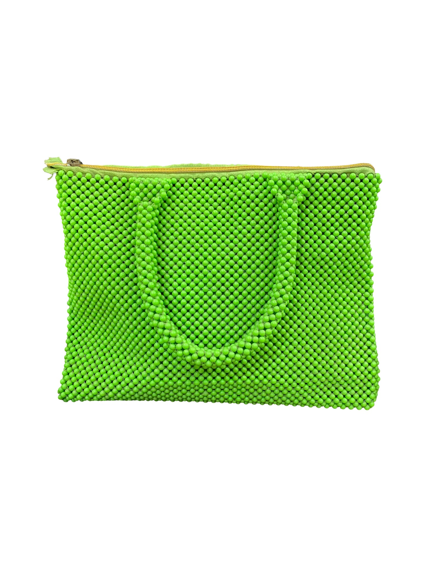 Leuchtend Grüne Perlen-Tasche Der stylische Handmade-Hingucker aus Ghana