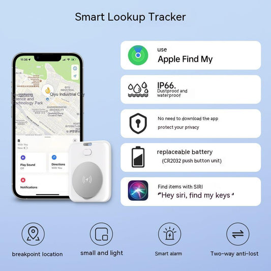 📱🔍 Mantén Todo Bajo Control! 🔍Usuarios de dispositivos Apple📱 Dispositivo Inteligente de Seguimiento con Localizador Antipérdida para Todo lo que es Importante