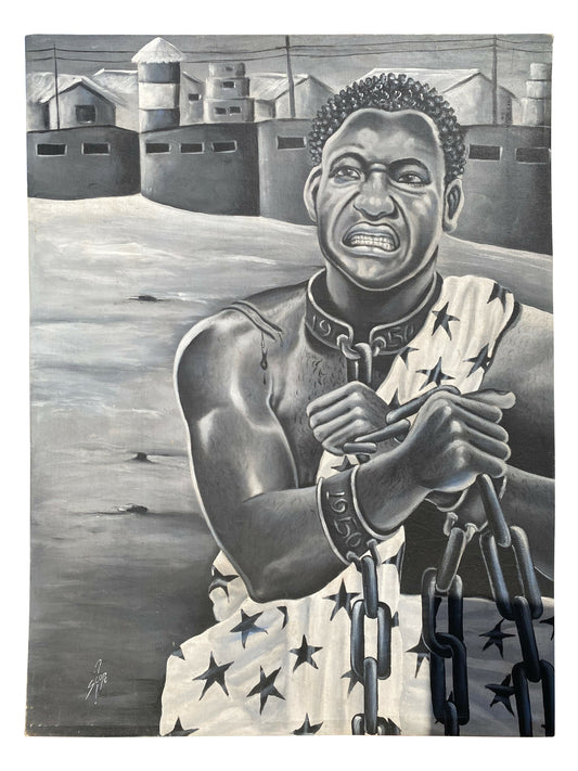 Unbreakable – Original Acrylgemälde auf Leinwand | Sinnbild für Freiheit & unbezwingbaren Willen (102 × 76 cm), Michael