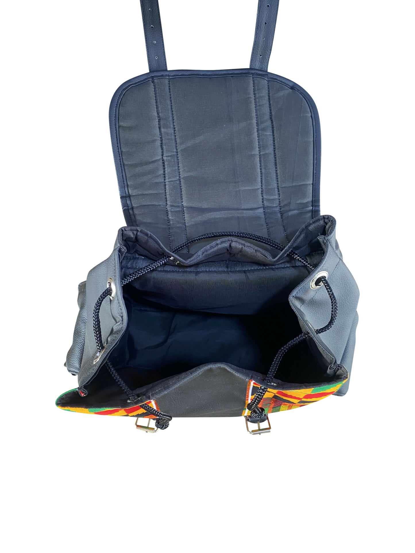 Kente Heritage Rucksack Afrikanisch inspiriertes Design aus Ghana 40×38×14cm