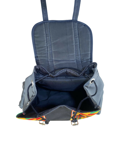 Kente Heritage Rucksack Afrikanisch inspiriertes Design aus Ghana 40×38×14cm