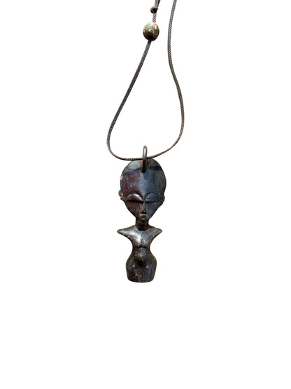 "Royal Figure Pendant" Handmade necklace from Ghana