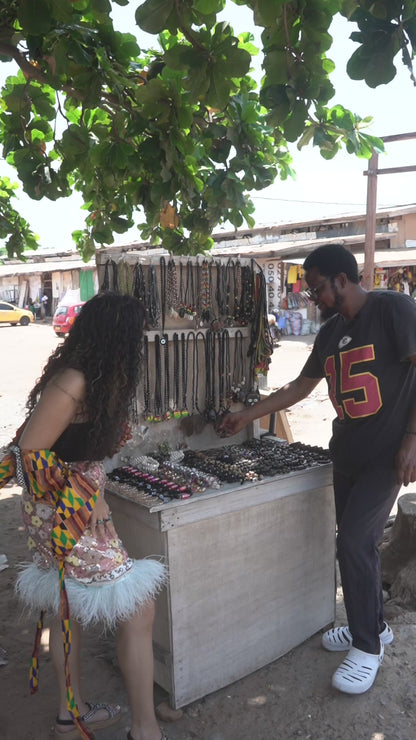 “Safari Noir” Handmade Bracelet Set 