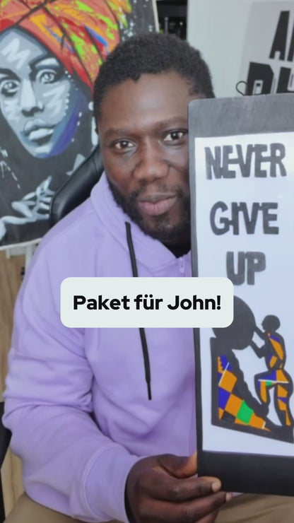 „Afrikanisches Nashorn“ – Meisterhaft gefertigte Skulptur aus Ebenholz (30 × 12 × 9 cm)