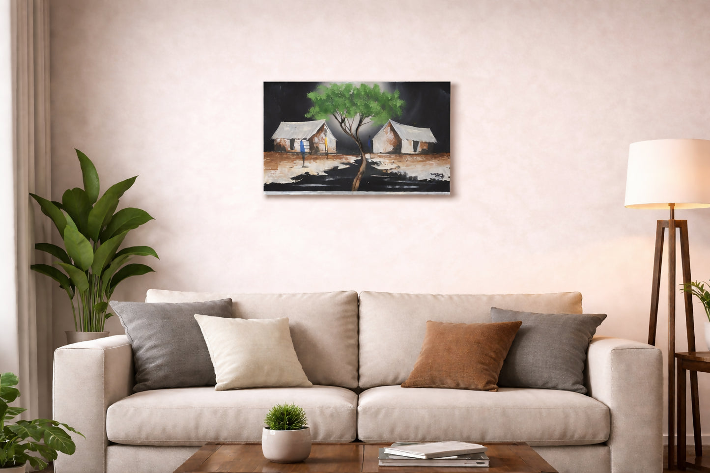 “Under the Village Tree/ Leben im Gleichgewicht