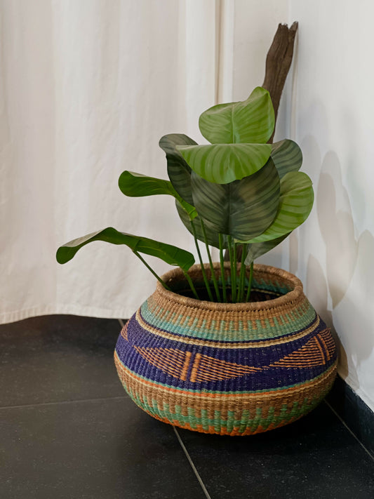 KATANGA woven plants baskets, storage basket, decorative basket.