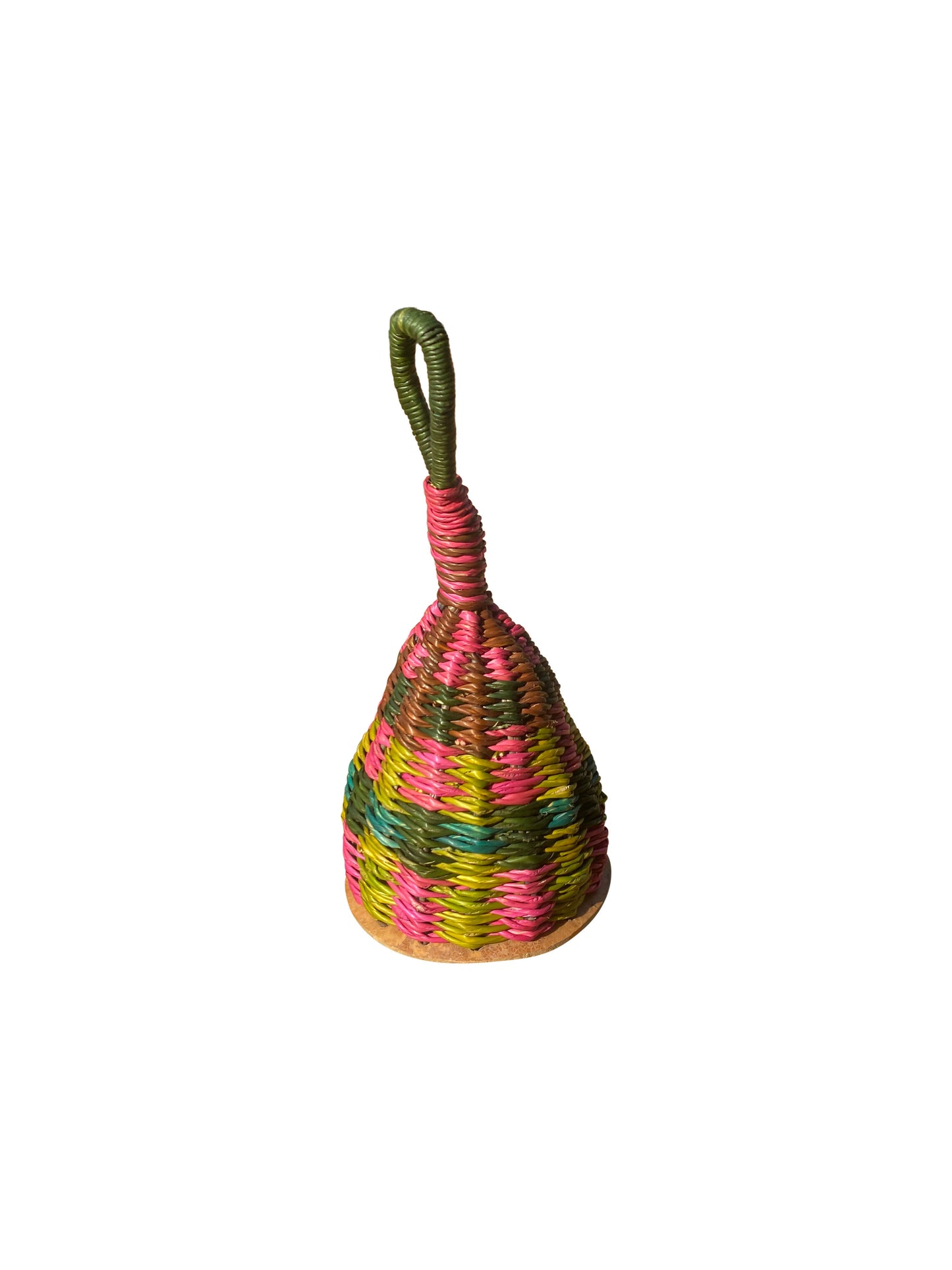 Einzel-Shaker aus Elefantengras – Handgefertigtes Rhythmus-Instrument