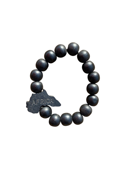 „Safari Noir“ Handgemachtes Armband-Set