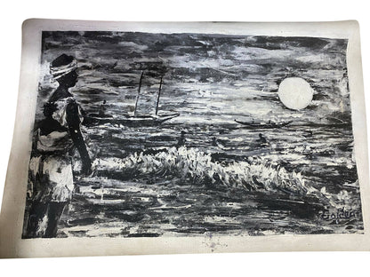 “Waiting for the Tide/ Zwischen Meer und Hoffnung