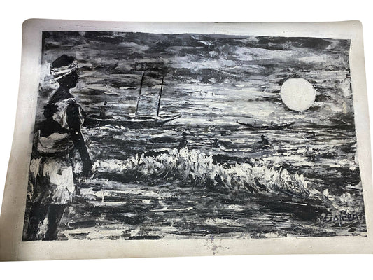 “Waiting for the Tide/ Zwischen Meer und Hoffnung